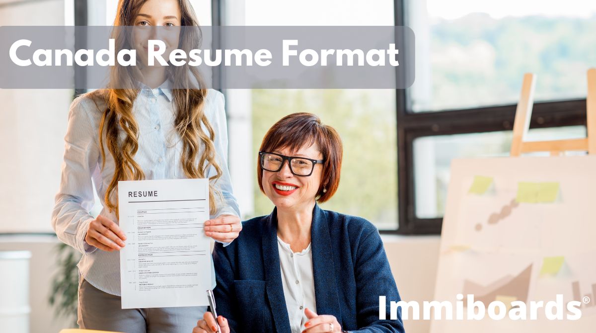 Canada Resume Format_