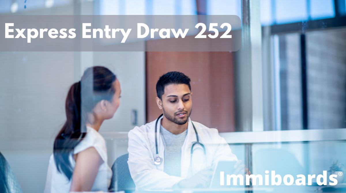Express Entry Draw 252 Healthcare Category