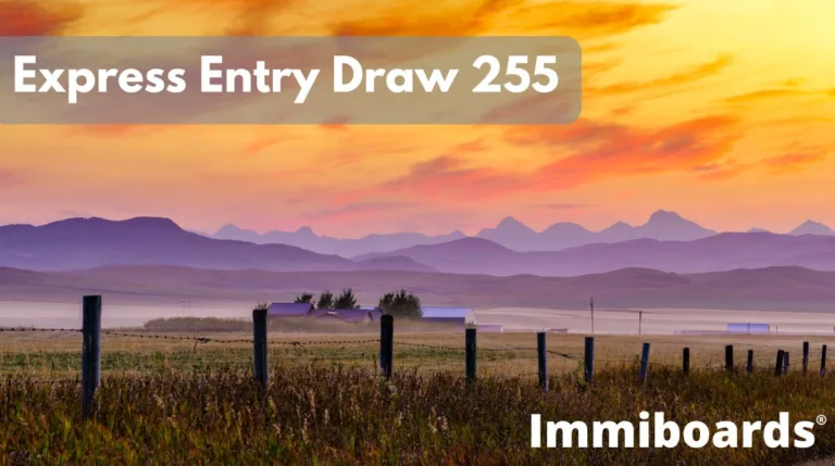 Express Entry Draw 255 July 6, 2023