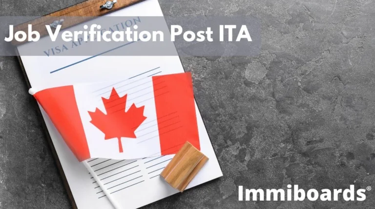 Documents required for Job Verification after ITA Canada